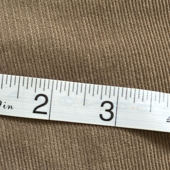 Adriano Goldschmied Corduroy The Stevie Slim Straight Light Brown Size 25 Read - Picture 7 of 9